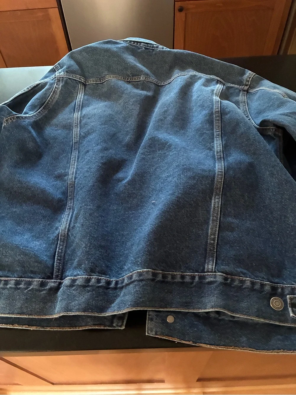 Old Navy Men's Dark Blue Denim Jacket